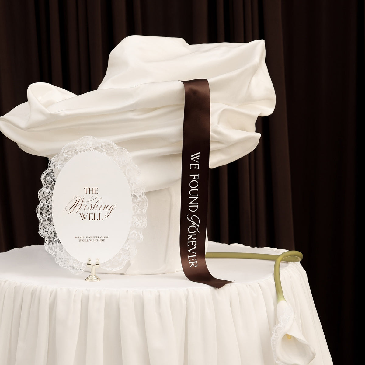 Coco Wishing Well Wedding Ribbon