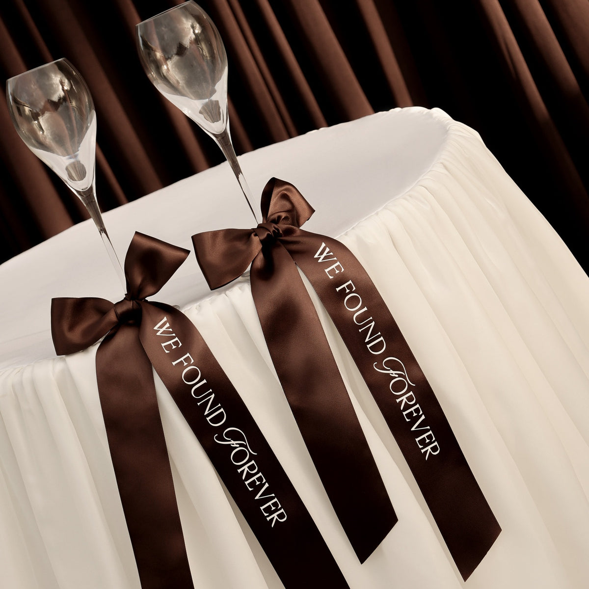 Coco Cheers Wedding Ribbon Set – Set of 2