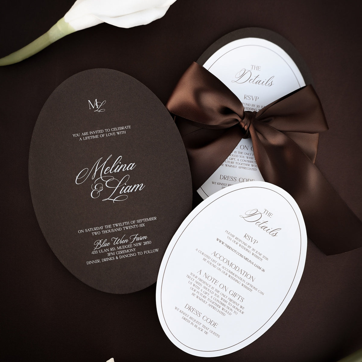 Coco Wedding Invitation Set