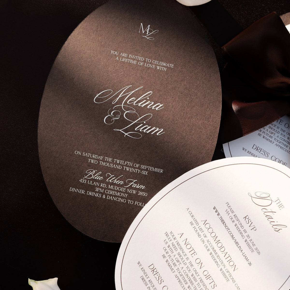 Coco Wedding Invitation Set