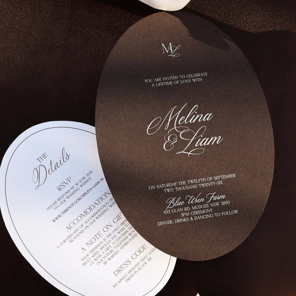 Coco Wedding Invitation Set