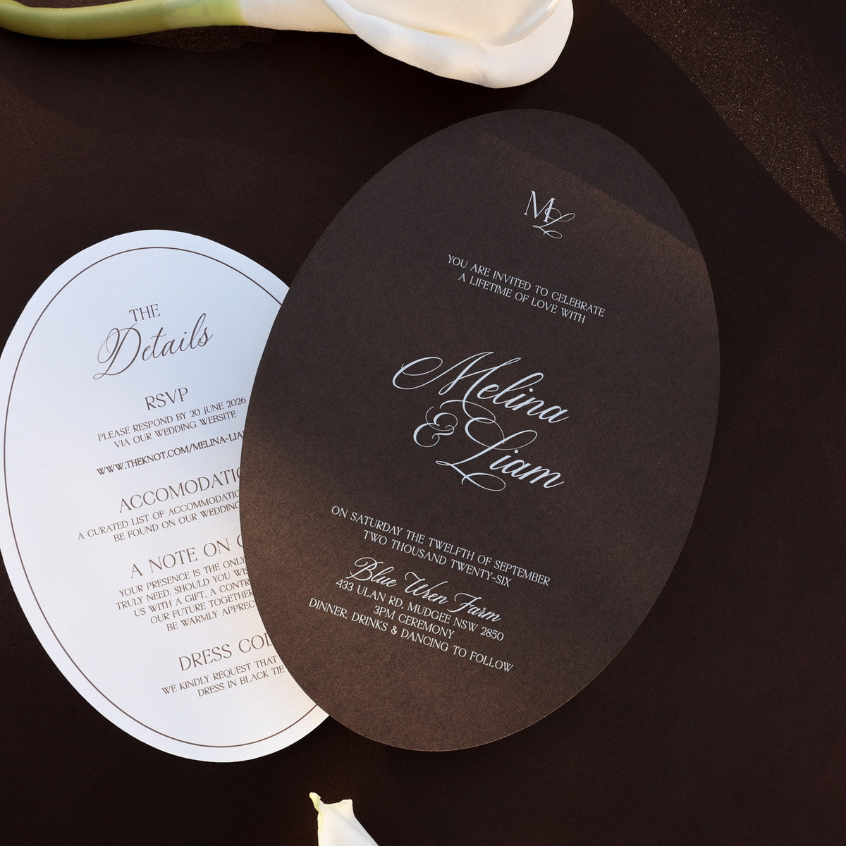 Coco Wedding Invitation Set