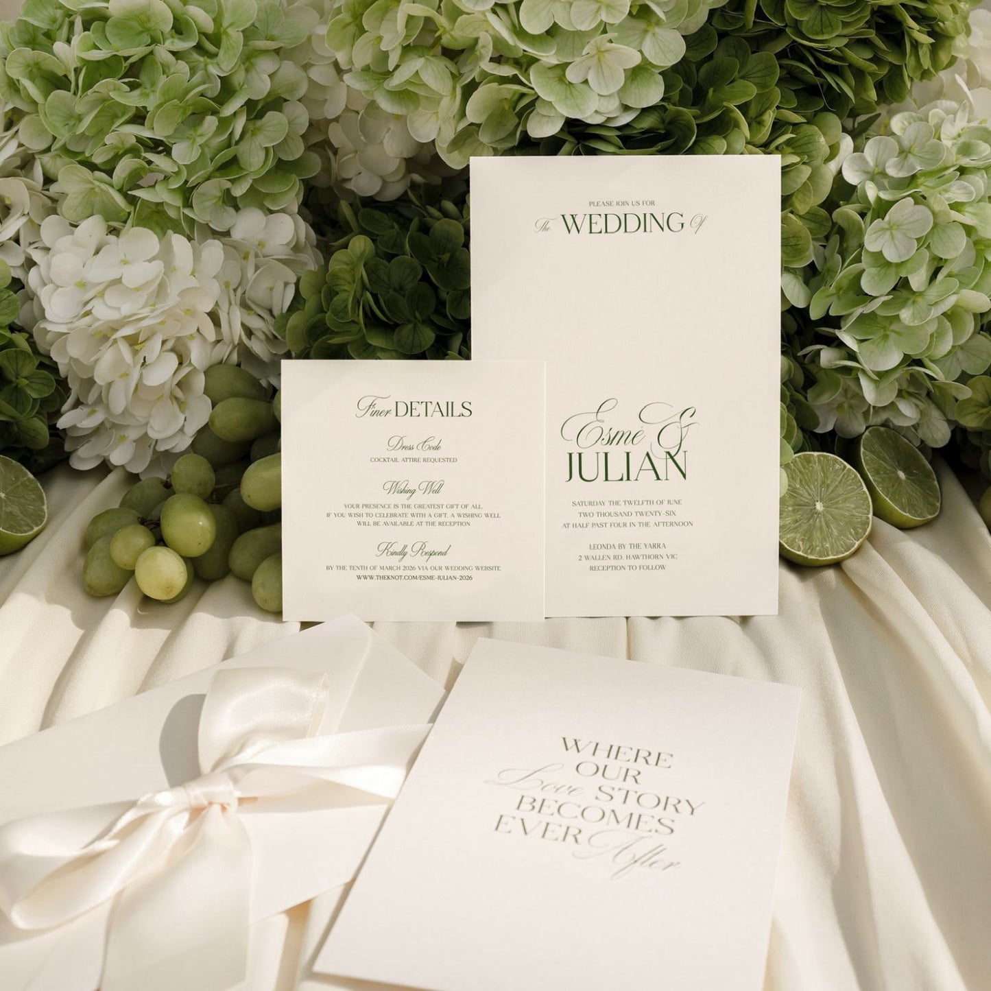 Estelle Wedding Invitation Set