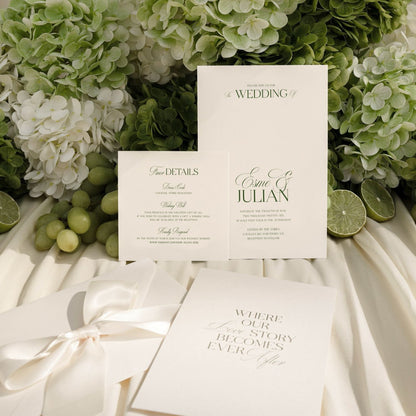 Estelle Wedding Invitation Set