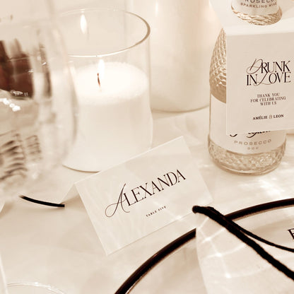 Celine Folded Name Card