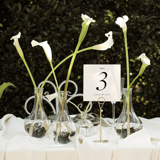 Fleur Table Number