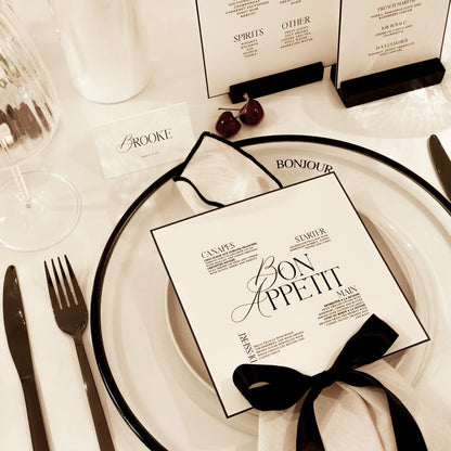 Celine Folded Name Card
