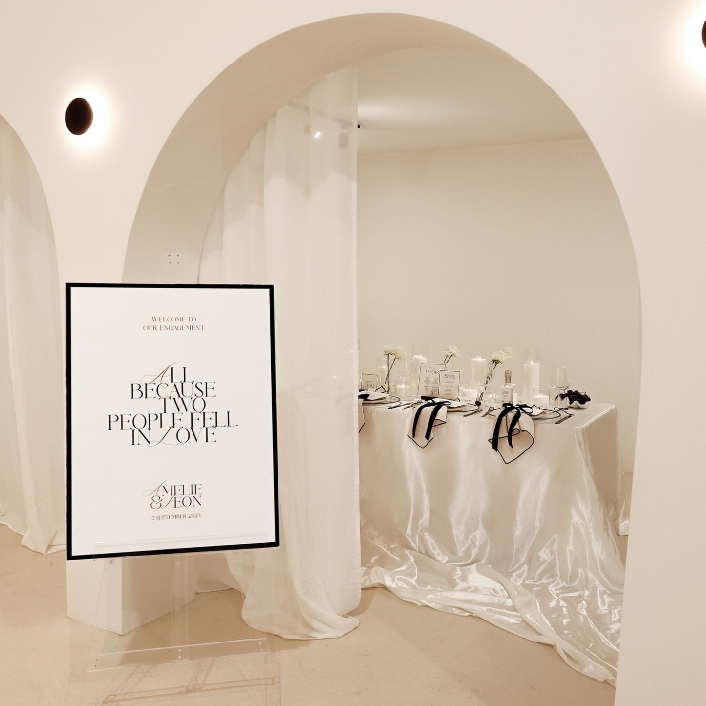 Celine Welcome Sign