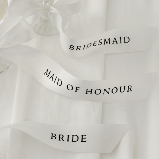 Milani Bridal Party Ribbons