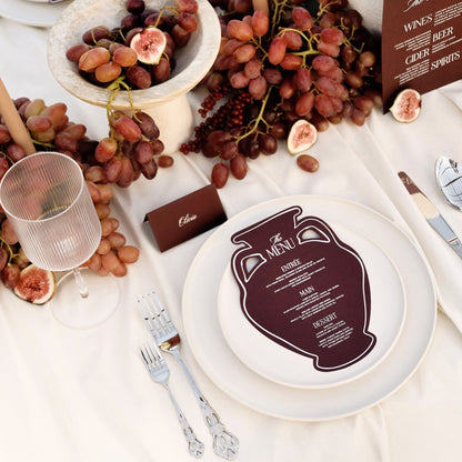 Athena Urn Shaped Menu