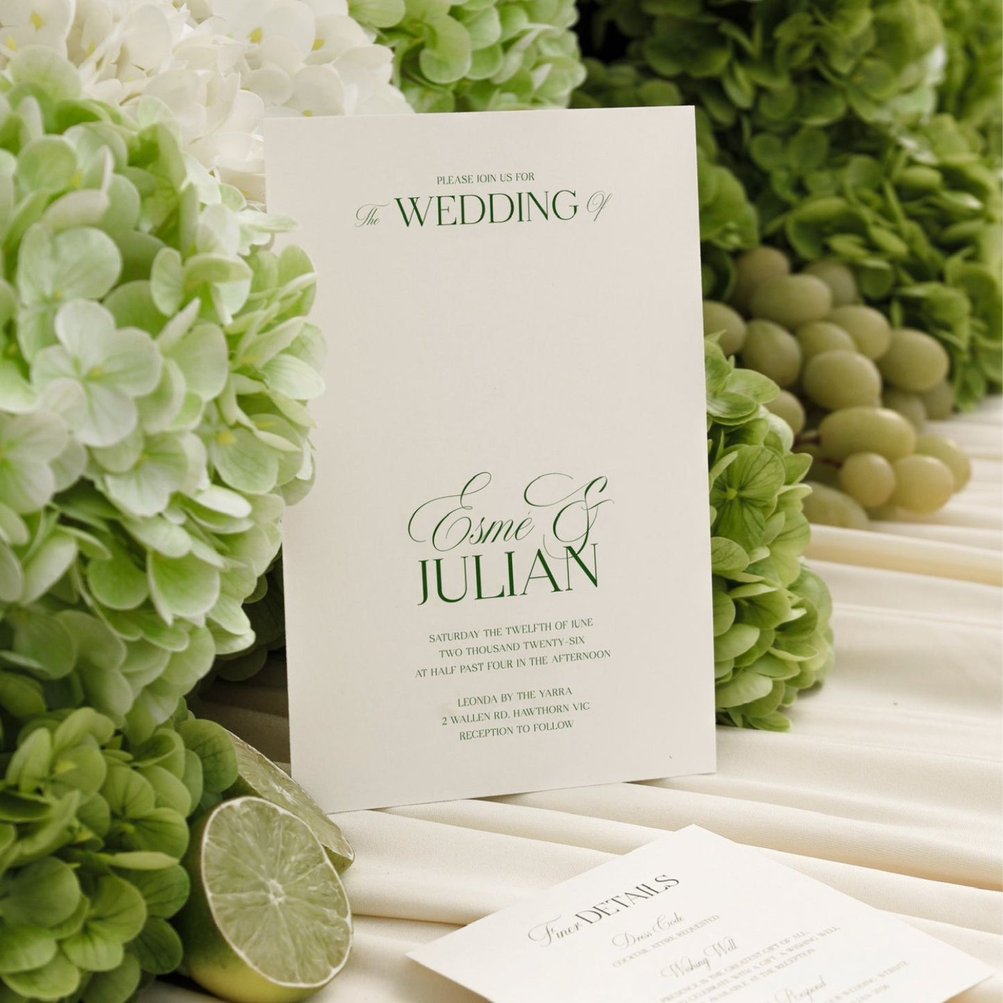 Estelle Wedding Invitation Set
